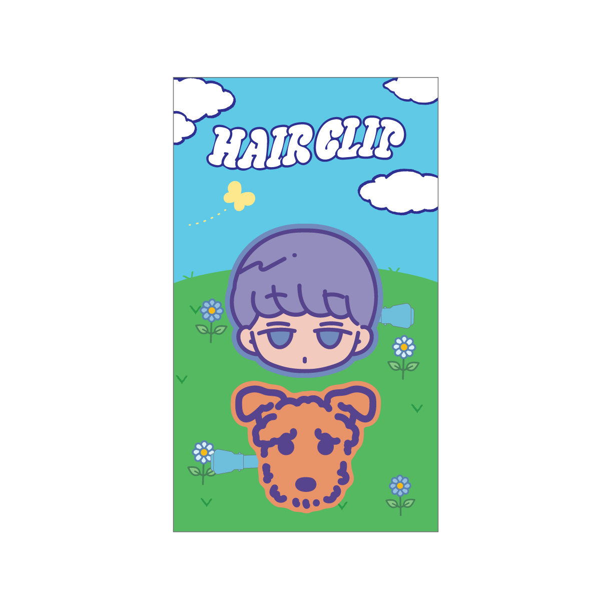 おねぼけかわいこちゃんたちヘアクリップ